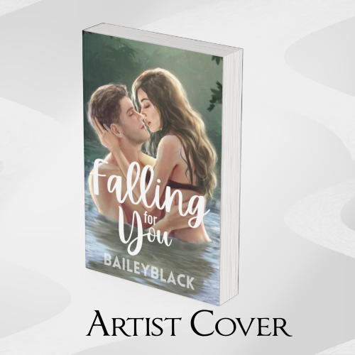 Special edition of Falling for You by Bailey Black with exclusive artist cover and sprayed edges, a collector’s edition small-town romance.