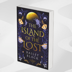 Paperback edition of Island of the Lost by Bailey Black, the final Neverland novel and a romantasy trilogy finale featuring betrayal, shadow magic, and forbidden romance.