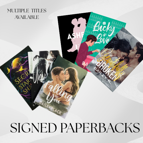 Signed paperbacks